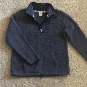 XS fleece PINK pull over